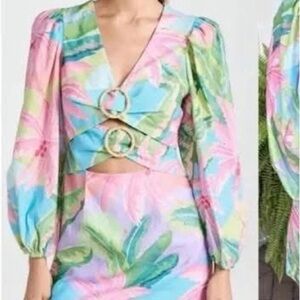 Floral Farm Rio dress NWT